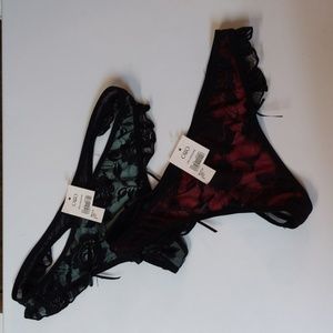 NWT! Set of 2 thong panties!